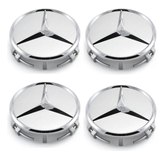 Mercedes-Benz center caps 75 mm