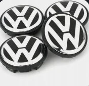 Volkswagen wheel center caps 75 mm