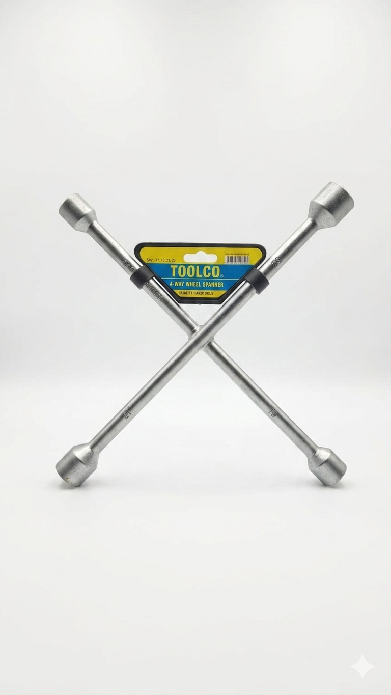 Spanners 4-Way Wheel Spanner