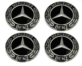 Mercedes-Benz center caps 75 mm